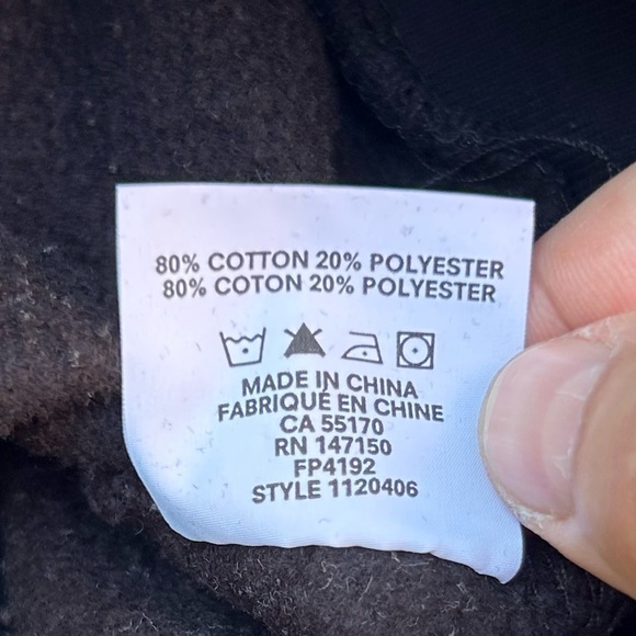 Frank and oak Black Pullover Crewneck Sweatshirt - Picture 3 of 8